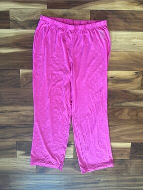 Juicy Couture Hot Pink Lounge Pants size XL